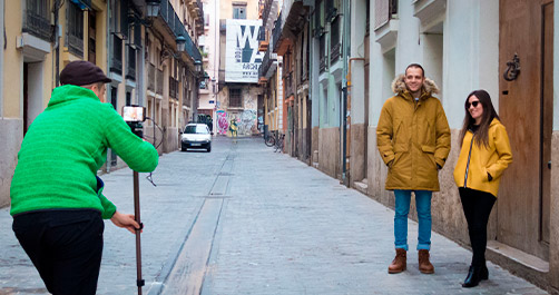 Foto del taller de vídeo en grupo