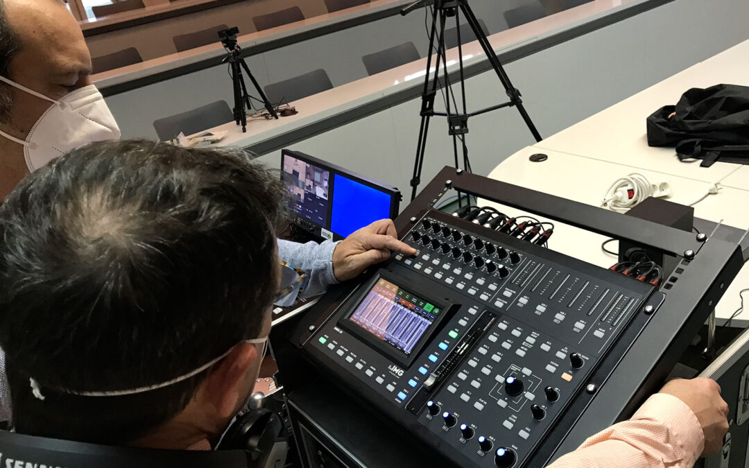 Montaje y configuración del equipo de sonido analógico y digital para eventos. ADIF