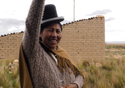 Testimonio Gumercinda Mamani Chambi. Lideresa boliviana. Alianza por la Solidaridad Andina