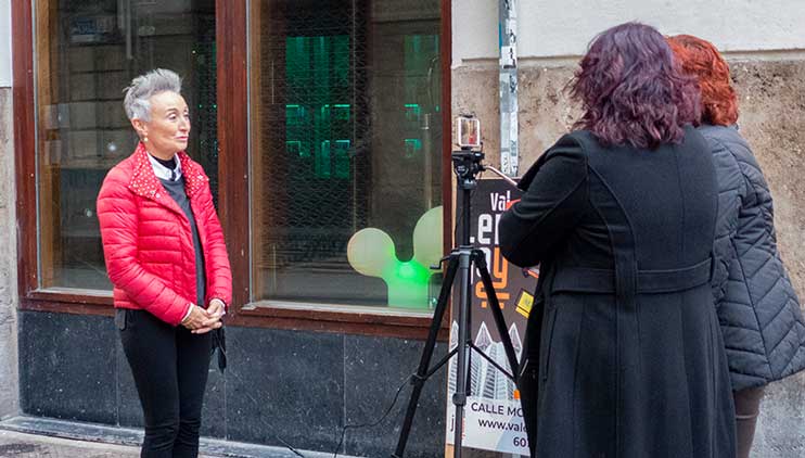 Taller de grabacion de vídeos con el móvi. CVONG