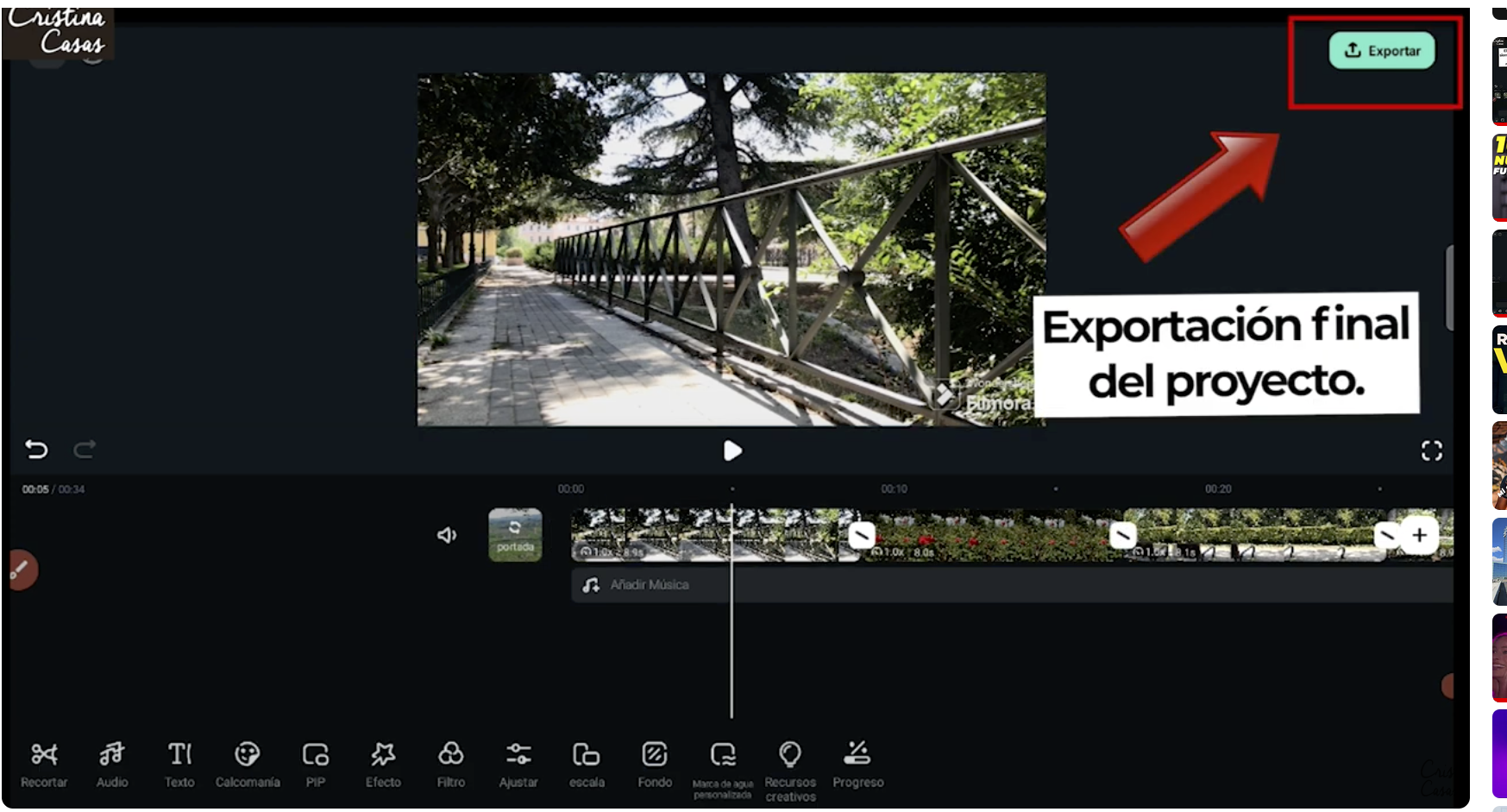 Filmora Editor de vídeo para Android / IOS