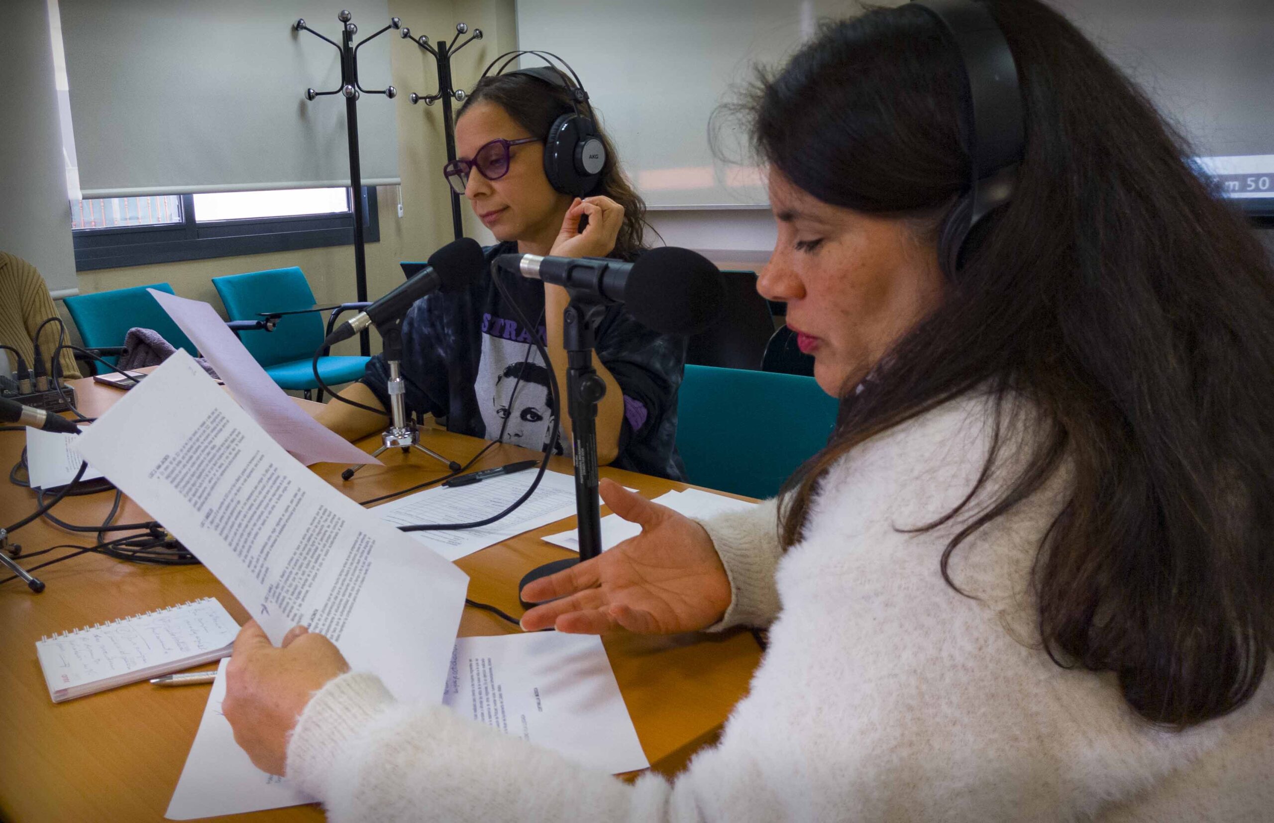 Curso Creación de podcast. Nuevas voces, nuevas comunicaciones. Area de la mujer. Ayuntamiento de Collado Villalba