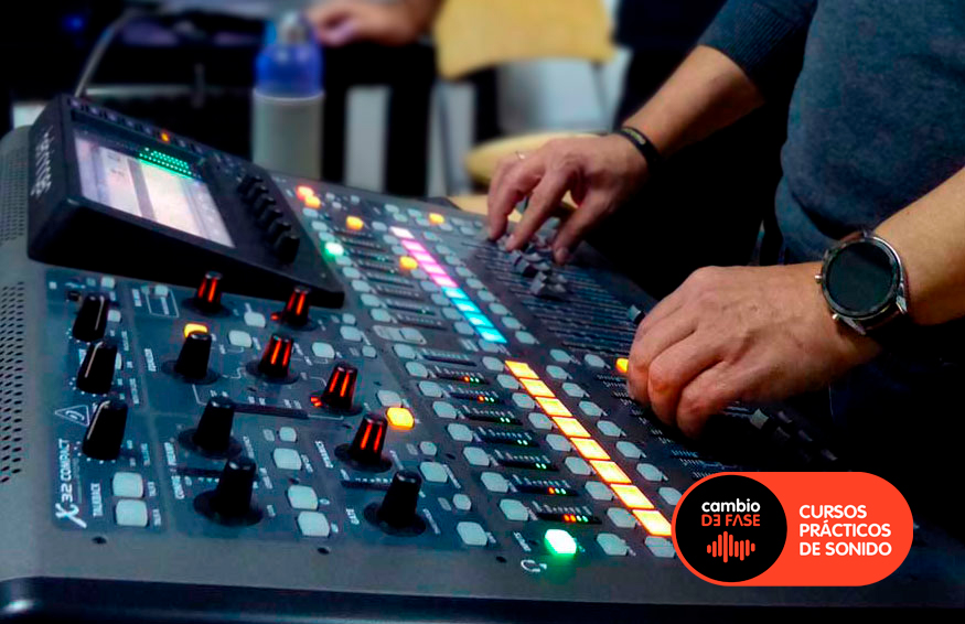 Cambio de fase. cursos de sonido prácticos